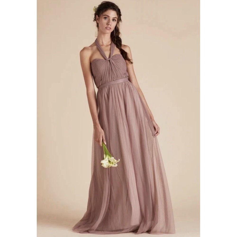 Birdy Grey CHRISTINA CONVERTIBLE DRESS MAUVE MEDIUM WEDDING Prom Party Formal
